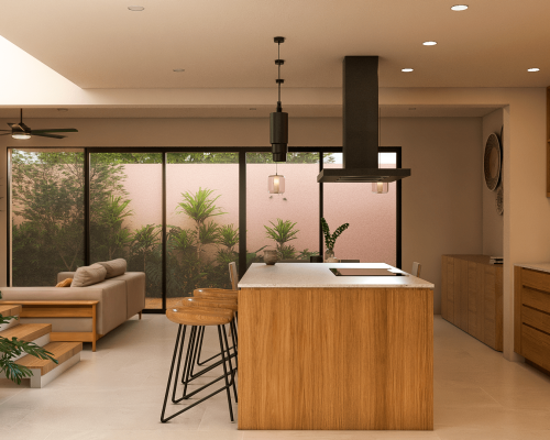 4. Render interior Casa Unifamiliar-min