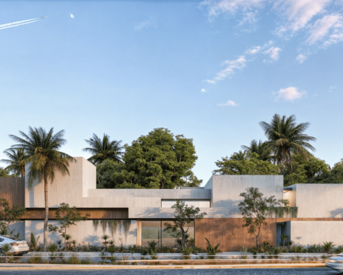 6. Render de fachada Casa los tigres